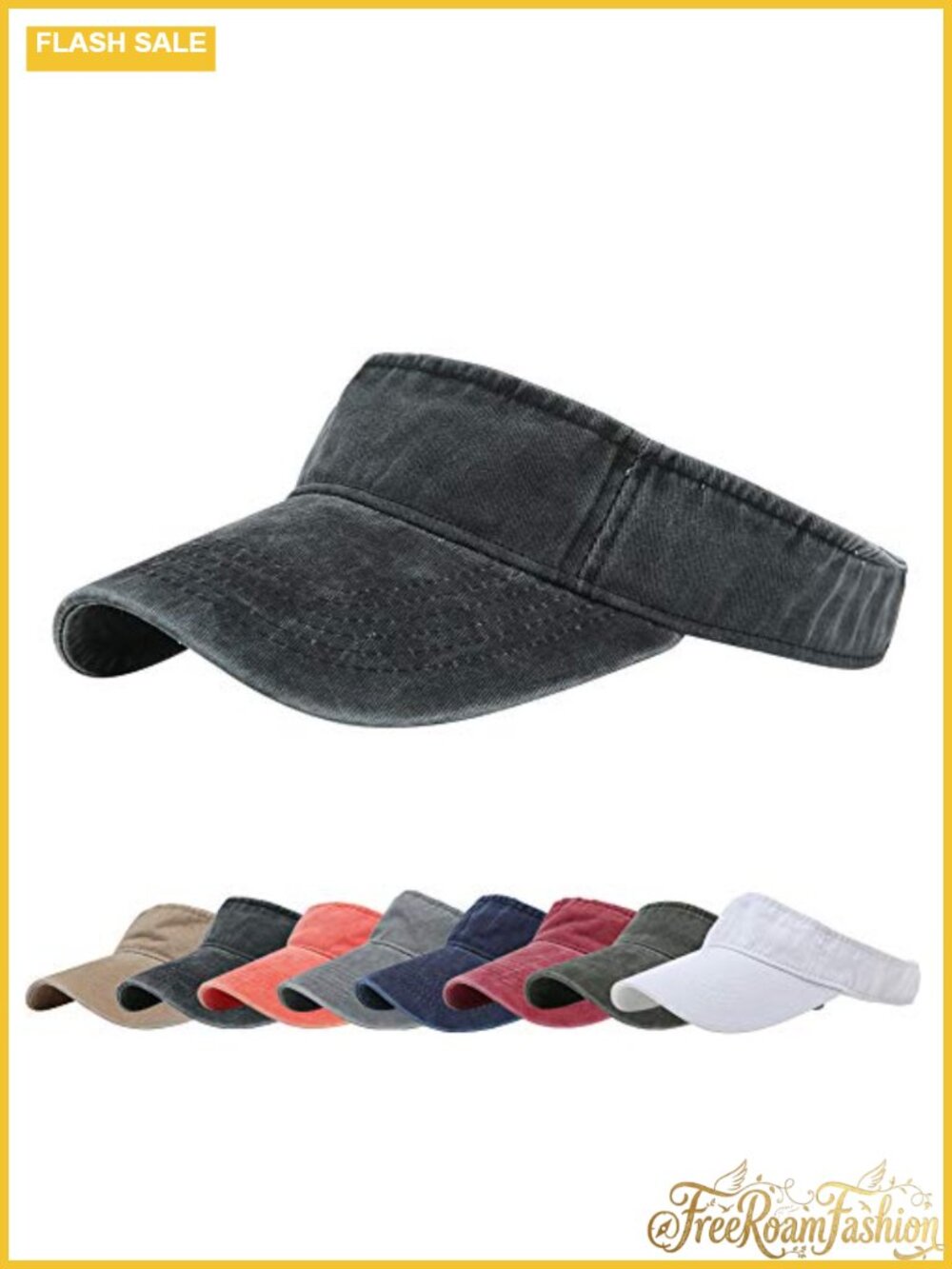 Cotton Sport Sun Visor Adjustable Baseball Cap Outdoor Unisex